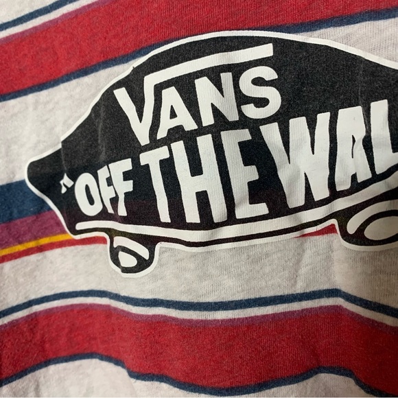 Kids’ Vans Striped Retro Graphic Shirt - Picture 3 of 10